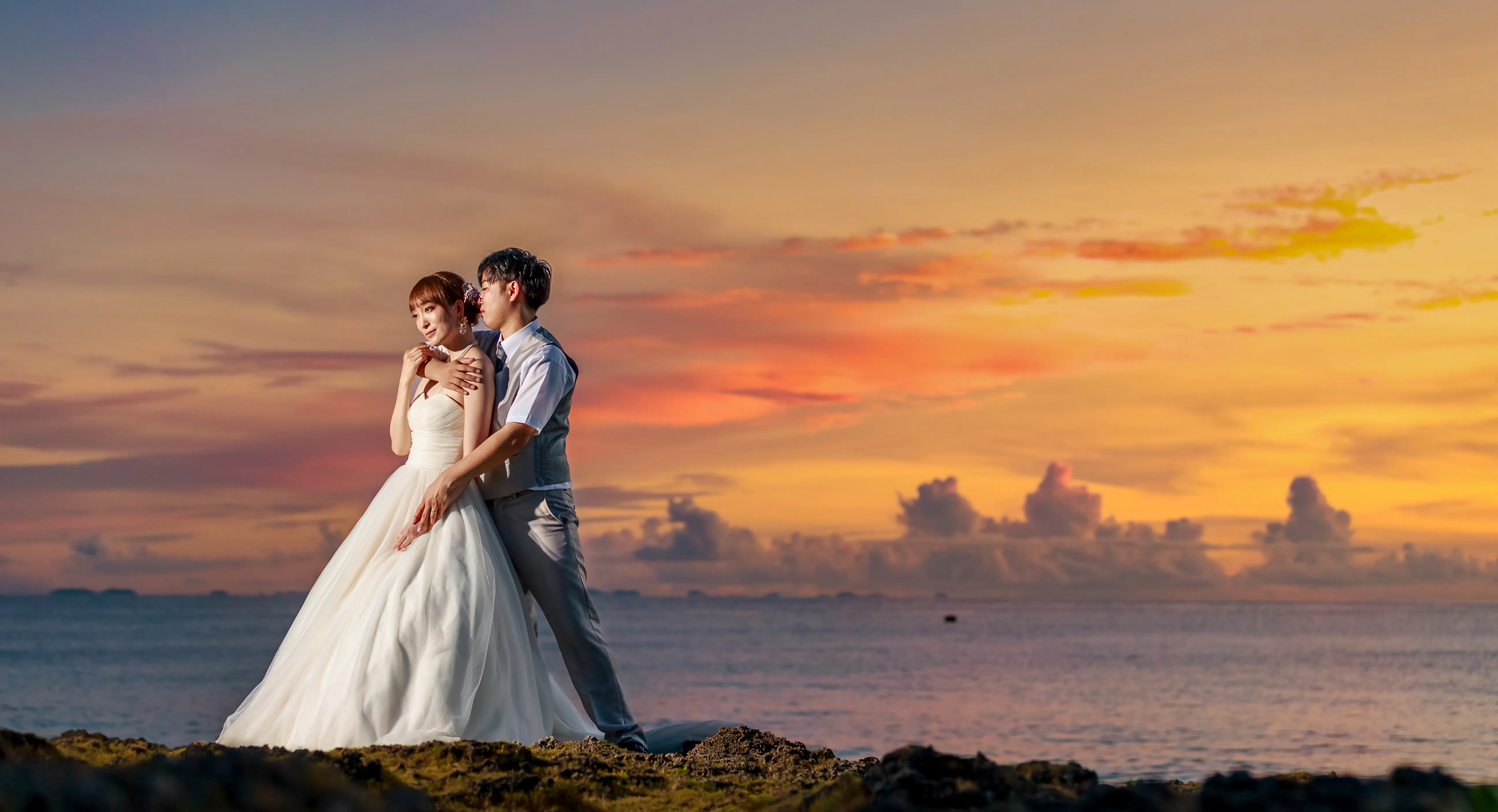 zanpa wedding 沖縄